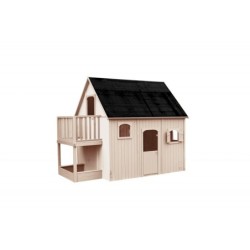 Soulet Cabanes enfants Bois massif Bois naturel