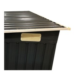 X-Metal Abri pour vélos Terrazzo Gris 3.32m²