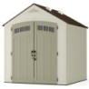 Suncast Abri de jardin résine Polyéthylène Haute Densité (HDPE) Gris 4.84m²