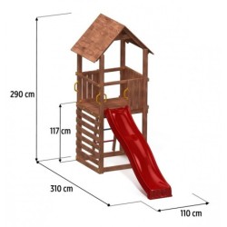 Fungoo Stations de jeux Bois massif