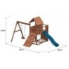 Fungoo Stations de jeux Bois massif