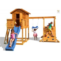 Fungoo Stations de jeux Bois massif