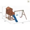 Fungoo Stations de jeux Bois massif