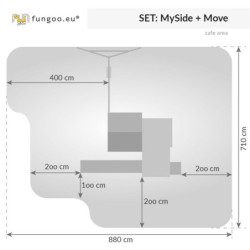 Fungoo Stations de jeux Bois massif