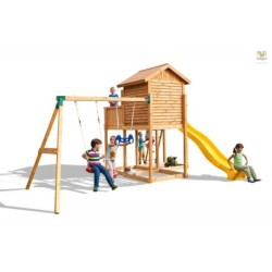 Fungoo Stations de jeux Bois massif