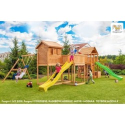 Fungoo Stations de jeux Bois massif