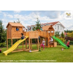 Fungoo Stations de jeux Bois massif