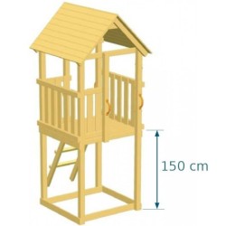 Blue Rabbit Stations de jeux Bois massif