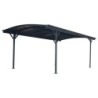 X-Metal Carport Aluminium Gris 13.02m²