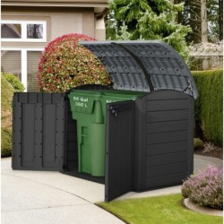 Keter Coffre de jardin Polypropylène Noir