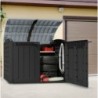 Keter Coffre de jardin Polypropylène Noir