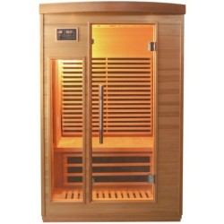SNÖ Sauna infrarouge Bois massif Bois naturel