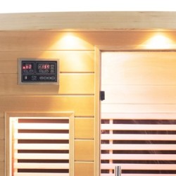 SNÖ Sauna infrarouge Bois massif Bois naturel