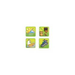 Grosfillex Abri de jardin résine PVC Gris 4m²