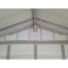 Grosfillex Abri de jardin résine PVC Gris 4m²