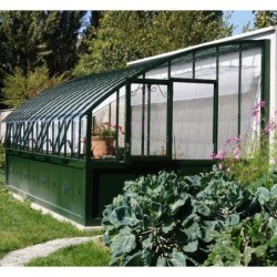 Lams Serre de jardin en verre Au choix 10.64m²