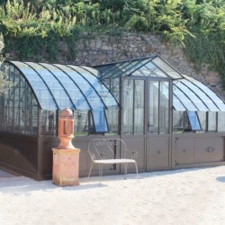 Lams Serre de jardin en verre Au choix 10.64m²
