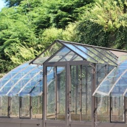 Lams Serre de jardin en verre Au choix 10.64m²