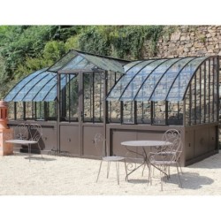 Lams Serre de jardin en verre Au choix 12.74m²