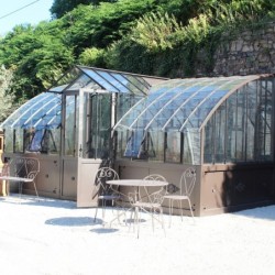 Lams Serre de jardin en verre Au choix 12.74m²