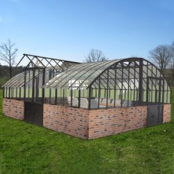 Lams Serre de jardin en verre Au choix 25.48m²