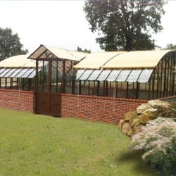 Lams Serre de jardin en verre Au choix 29.68m²