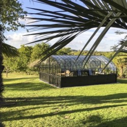 Lams Serre de jardin en verre Au choix 29.68m²