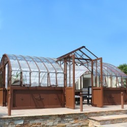 Lams Serre de jardin en verre Au choix 33.88m²