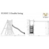 Fungoo Stations de jeux Bois massif