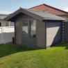 Woodlife Garden Abris de jardin en composite Composite Gris 9.00m²