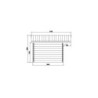 Woodlife Garden Abris de jardin en composite Composite Marron 8.7m²