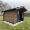 Woodlife Garden Abris de jardin en composite Composite Marron 8.7m²