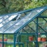 Lams Serre de jardin en verre Vert 3,7m²