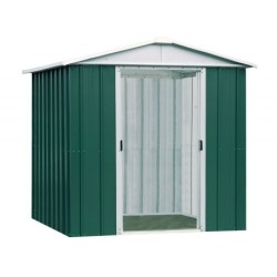 Yardmaster Abri de jardin métal Acier galvanisé Vert 2.77m²