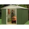 Yardmaster Abri de jardin métal Acier galvanisé Vert 7.18m²