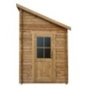 Gardy Shelter Abri de jardin bois 5 à 10 m² Bois Marron 5.96m²