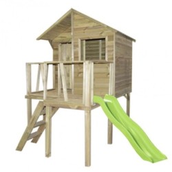 Aléo by Trigano Cabanes enfants Bois massif Bois naturel