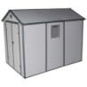 Jôbu Abri de jardin résine Polypropylène Gris 5.32m²