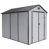 Jôbu Abri de jardin résine Polypropylène Gris 5.32m²