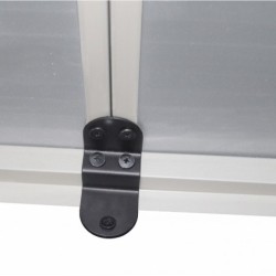 Jôbu Abri de jardin résine Polypropylène Gris 5.32m²