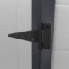 Jôbu Abri de jardin résine Polypropylène Gris 5.32m²