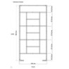Jôbu Abri de jardin résine Polypropylène Gris 6.99m²