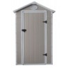 Jôbu Abri de jardin résine Polypropylène Beige 1.34m²