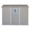 Jôbu Abri de jardin résine Polypropylène Beige 5.32m²