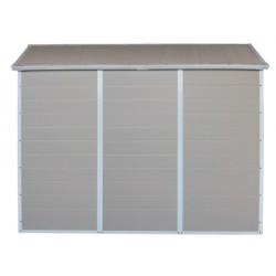 Jôbu Abri de jardin résine Polypropylène Beige 5.32m²