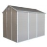 Jôbu Abri de jardin résine Polypropylène Beige 5.32m²
