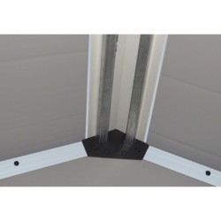 Jôbu Abri de jardin résine Polypropylène Beige 5.32m²