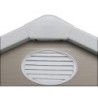 Jôbu Abri de jardin résine Polypropylène Beige 5.32m²