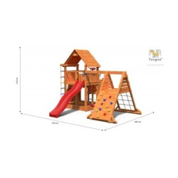 Fungoo Stations de jeux Bois massif