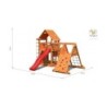 Fungoo Stations de jeux Bois massif